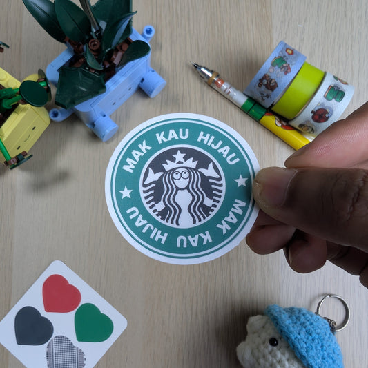 Mak Kau Hijau Starbaks