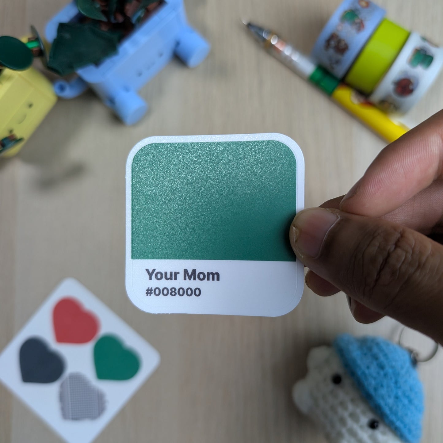 [Melayu & Eng] Mak Kau Hijau Pantone