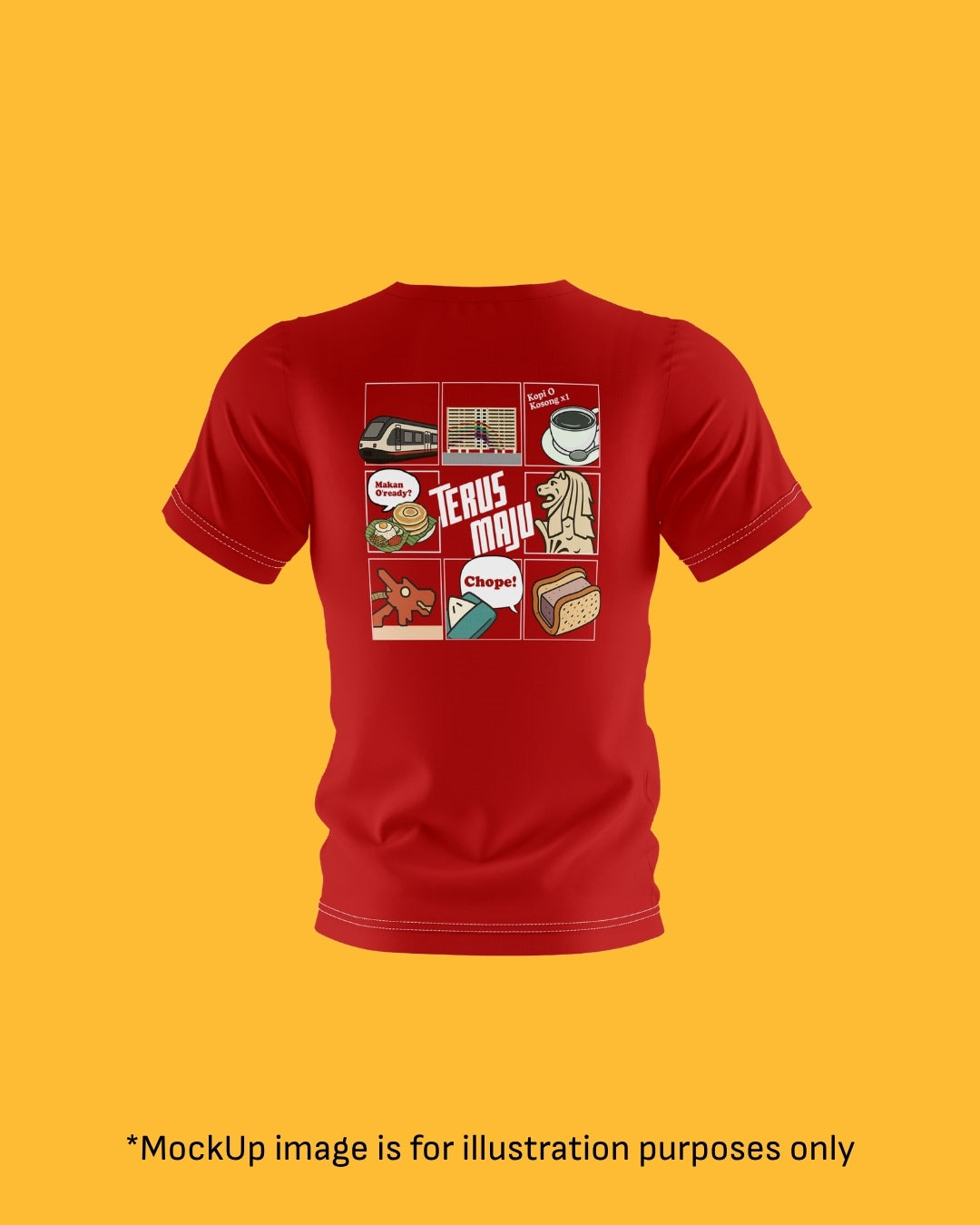 Singapura Kita - Drifit Tshirt ( Kids ) [Pre-Order]