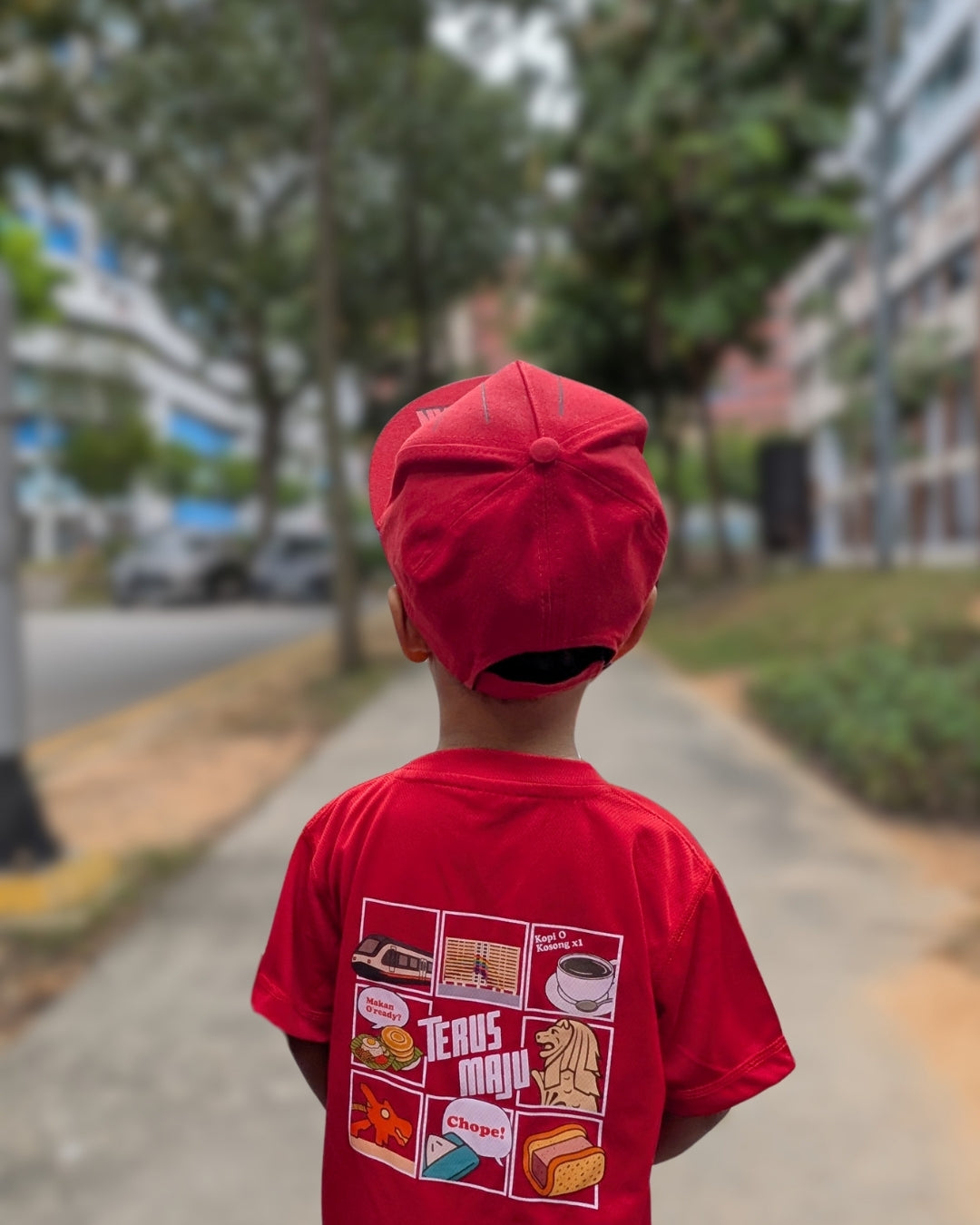 Singapura Kita - Drifit Tshirt ( Kids ) [Pre-Order]