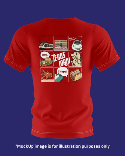 Singapura Kita - Drifit Tshirt (Adult)  [Pre-Order]
