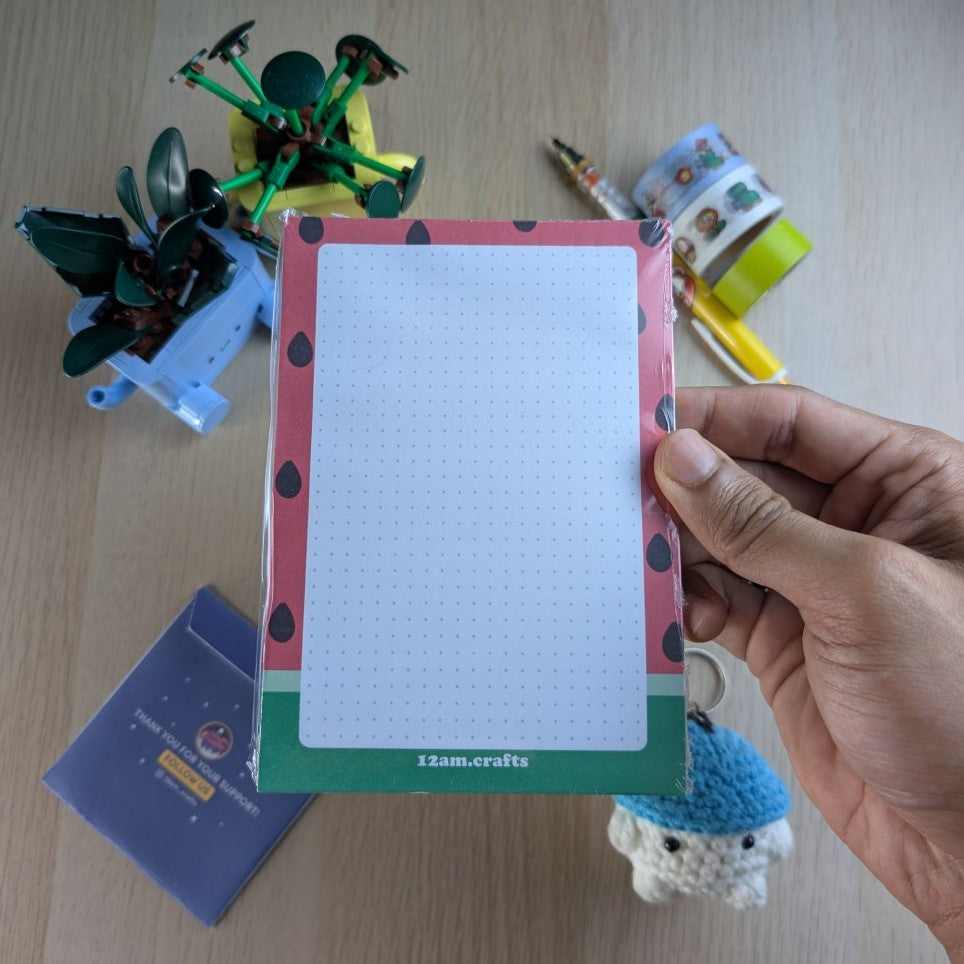 Noteworthy Notepad - Watermelon
