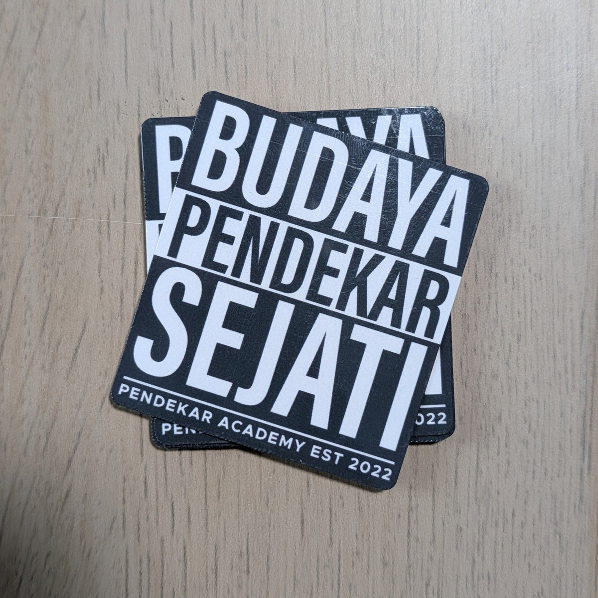 Budaya Pendekar Sejati Sticker