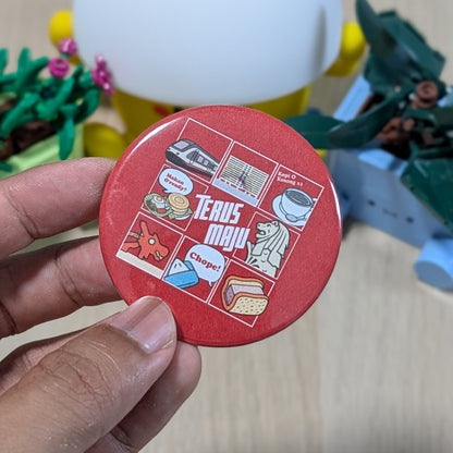 Singapura Kita - Pin Button