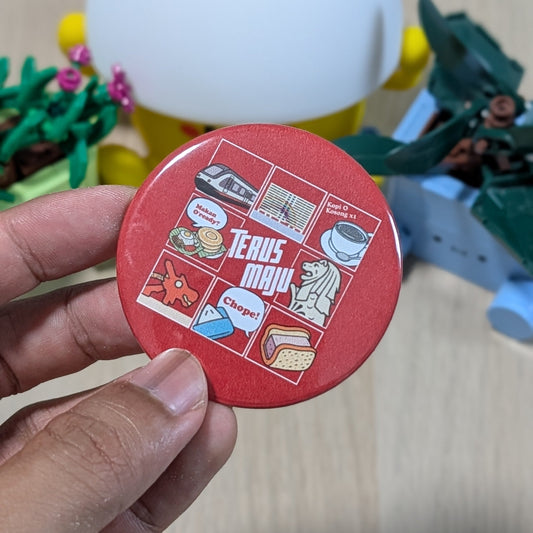 Singapura Kita - Pin Button