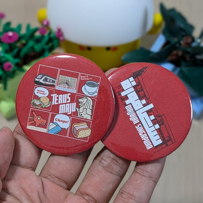 Singapura Kita - Pin Button