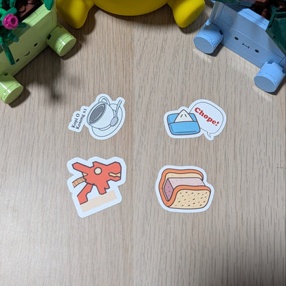 Terus Maju Sticker Flakes