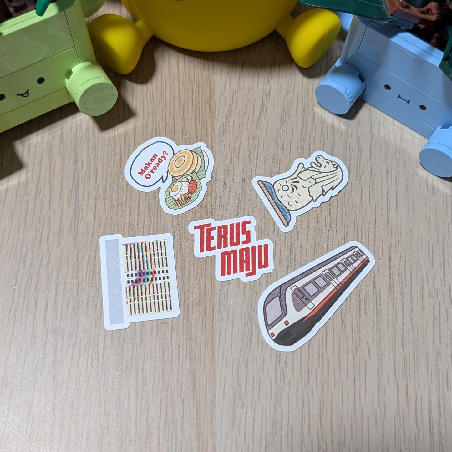 Terus Maju Sticker Flakes