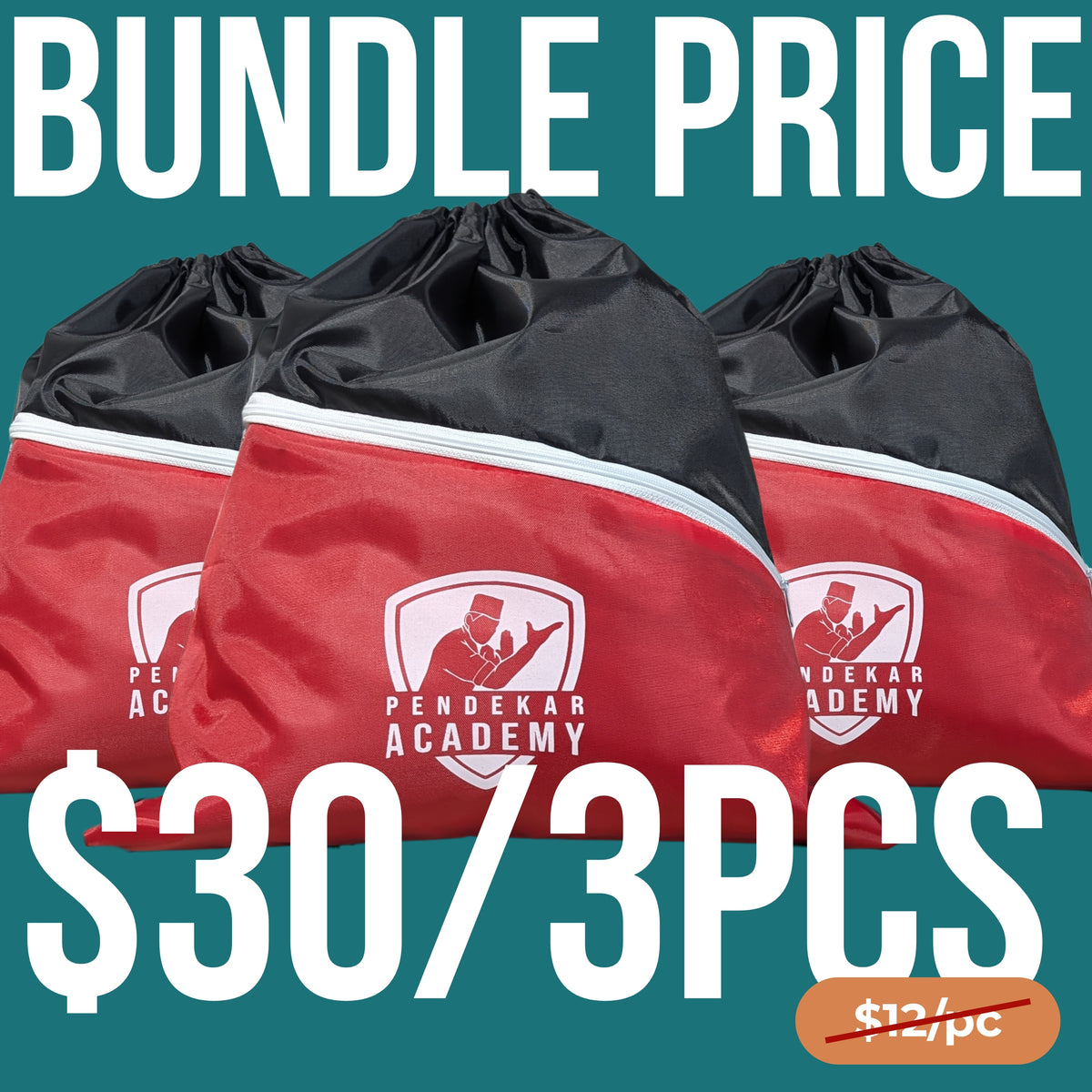 Pendekar Academy Drawstring Bag